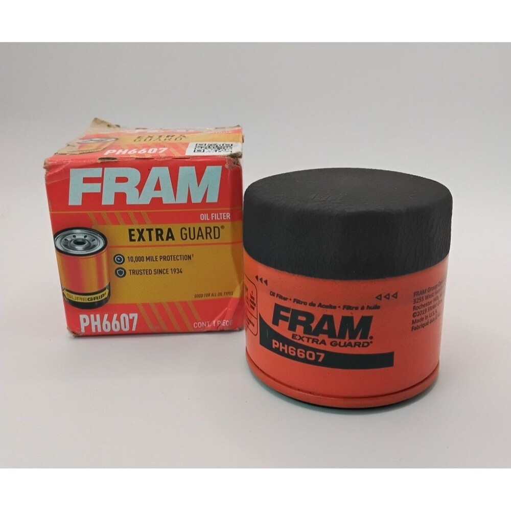 Fram Extra Guard Oil Filter  PH6607 New In Box 10,000 mile Automotive Motorcycle